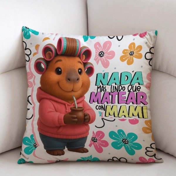 Producto - Almohaditas Capybaras Mamá
