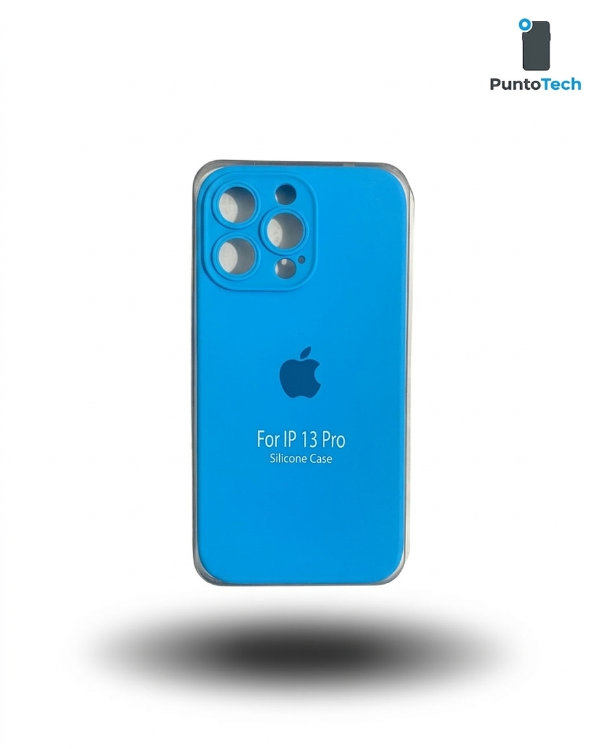 Producto - Silicon case iPhone 13 Pro Celeste