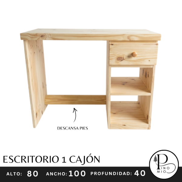 Producto - ESCRITORIO 1 CAJÓN