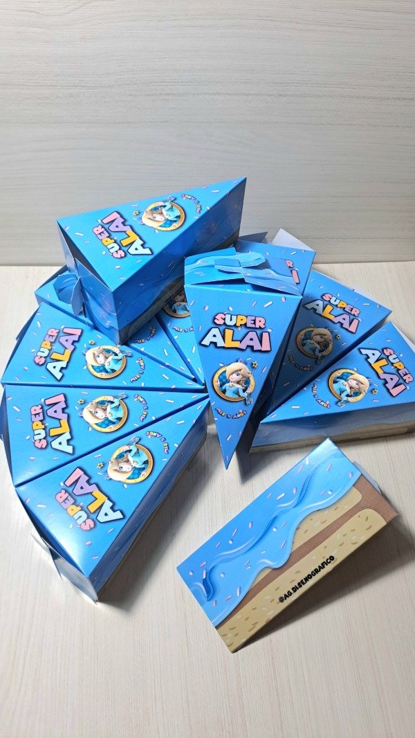 Producto - Box porción pizza/torta - 4