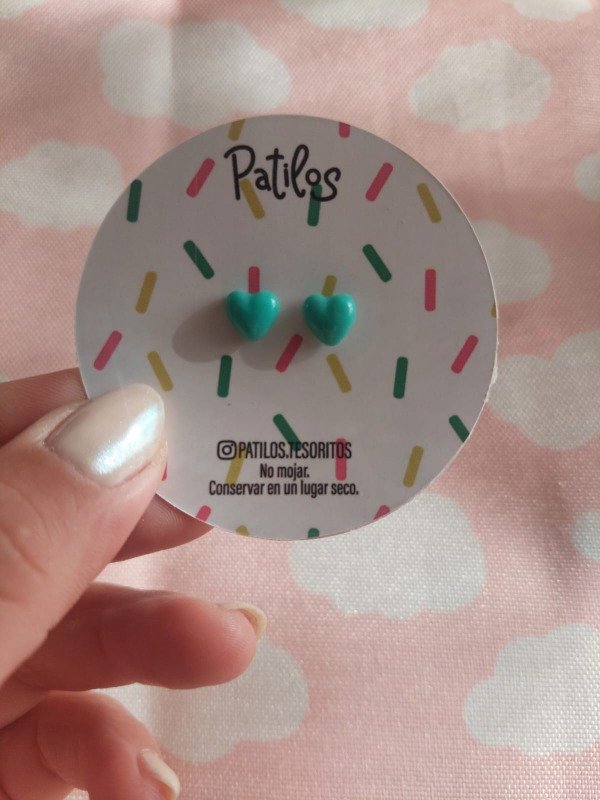 Producto - Corazon Verde Esmeralda mini