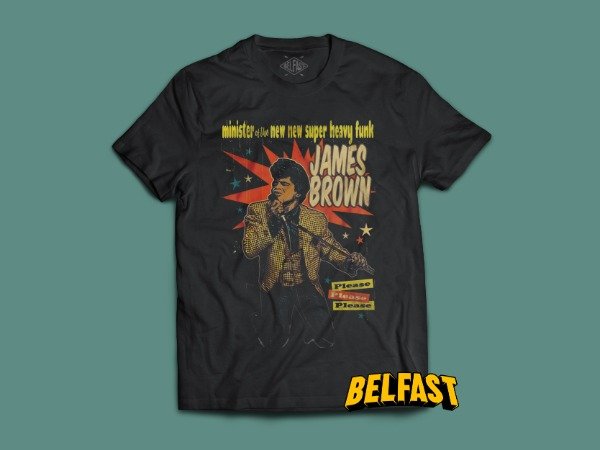 remera james brown star