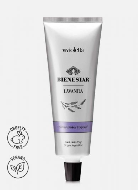 Producto - Crema Herbal Corporal de Lavanda Bienestar - 1
