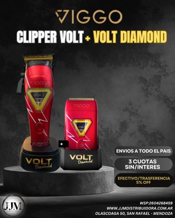 Producto - Clipper Volt + Shaver Daimond