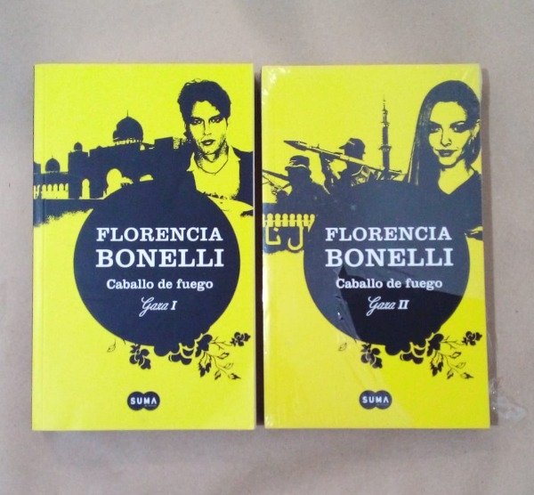 Producto - Caballo de fuego Gaza - Florencia Bonelli - Suma de Letras 2016 - 2 vols