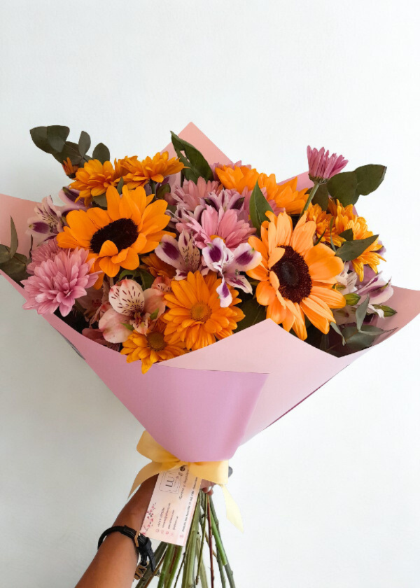 Producto - Ramo de girasoles mix