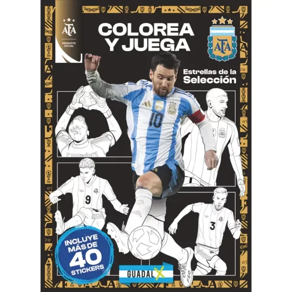 Producto - COLOREA Y JUEGA ESTRELLAS DE LA SELECCION