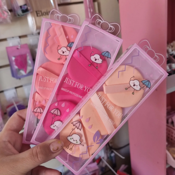 Producto - SET X3 ESPONJA MAQUILLAJE