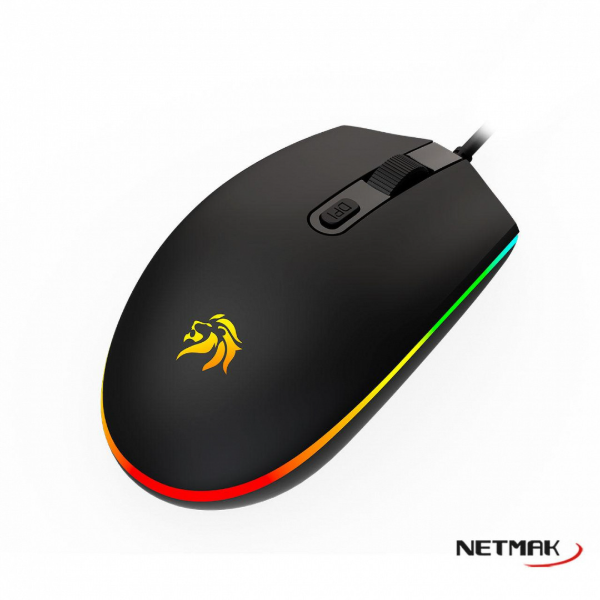 Producto - Mouse gamer 4d -800/1200/1600 dpi -4 teclas -usb -cable 1.5mts -iluminacion led
