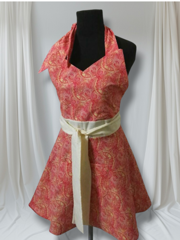 Producto - Delantal de Diseño - Marilyn Naranja