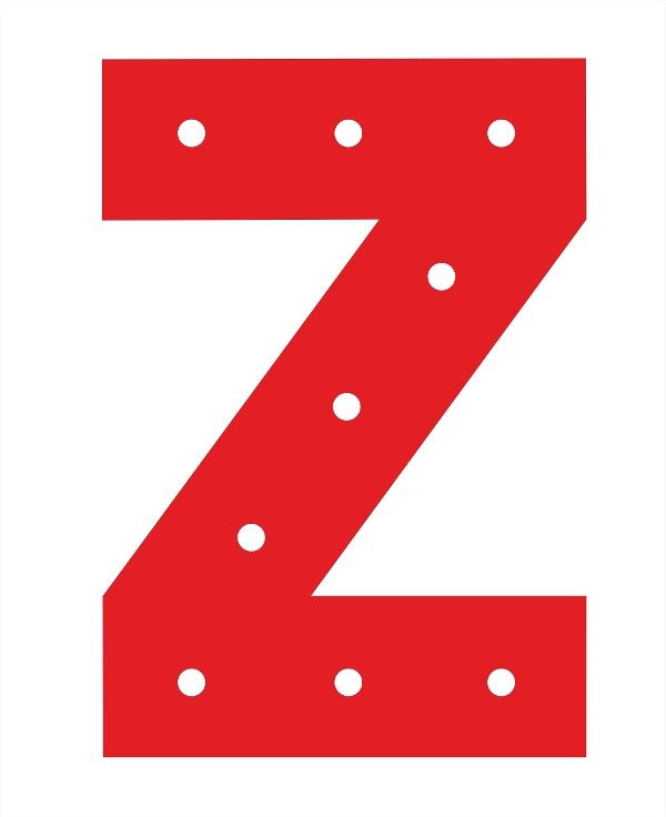 Producto - Letra Z