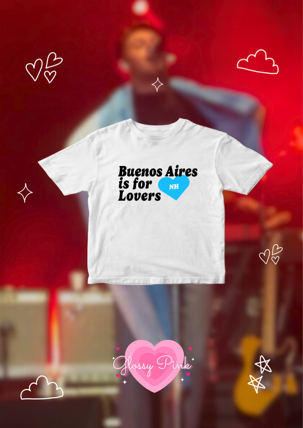 Baby tee Buenos Aires is for lovers