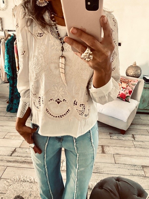 Producto - Blusa dominici blanca