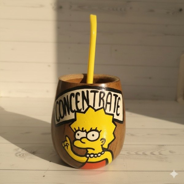 Producto - Mate Lisa "Concéntrate"