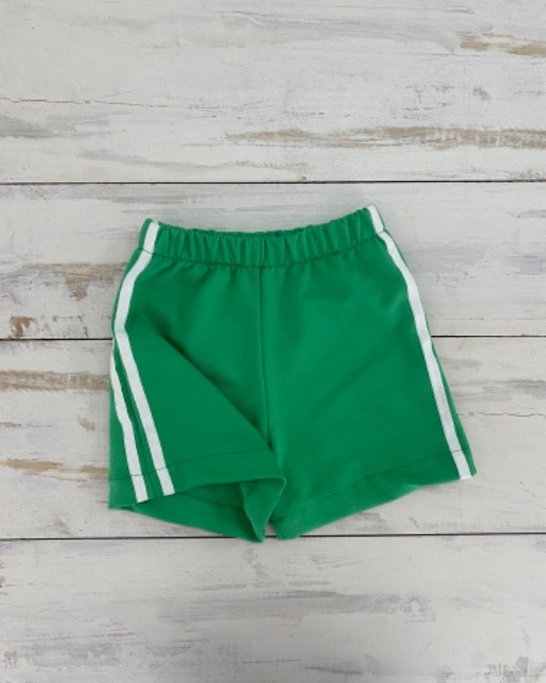 Producto - Short tiras verde (niño)