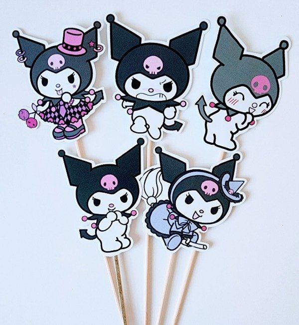 Producto - Kuromi Adorno Para Torta Cake Topper