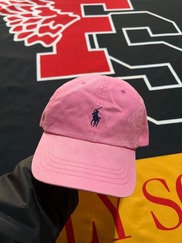 Producto - Gorra Polo Ralph Lauren rosa.