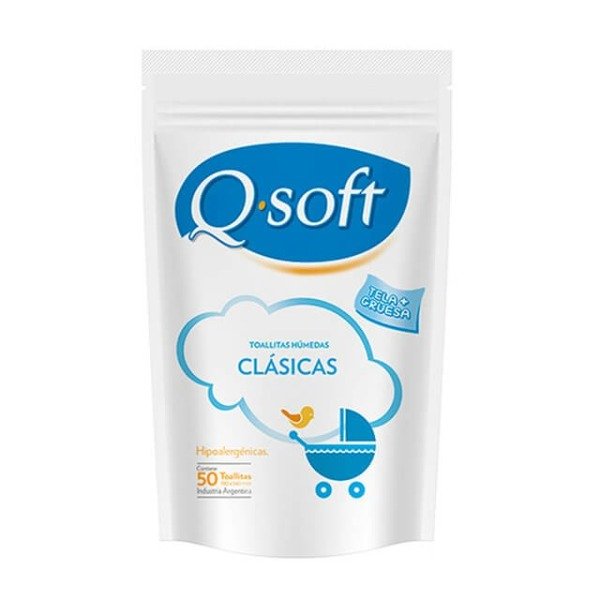 Producto - TOALLITAS Q SOFT REPUESTO X50