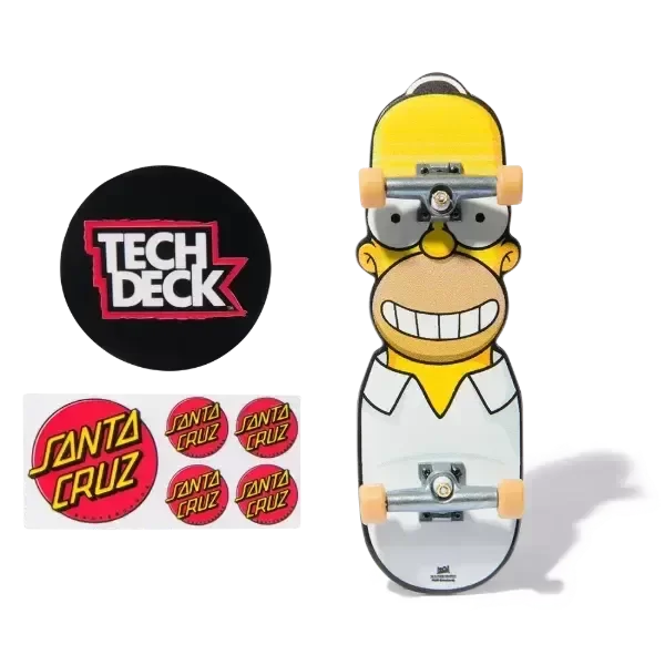 Producto - Tech Deck Patinetas Miniatura Santa Cruz The Simpsons