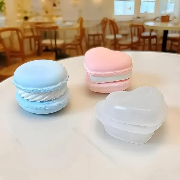 Producto - Molde silicona tapa macaron circular más relleno - 4