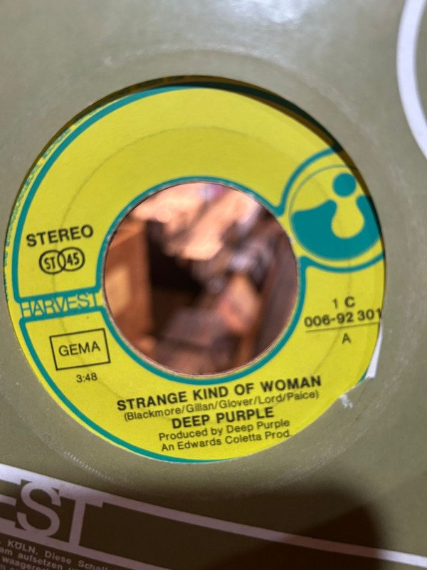 Producto - Deep Purple Strange Kind Of Woman Vinilo 7