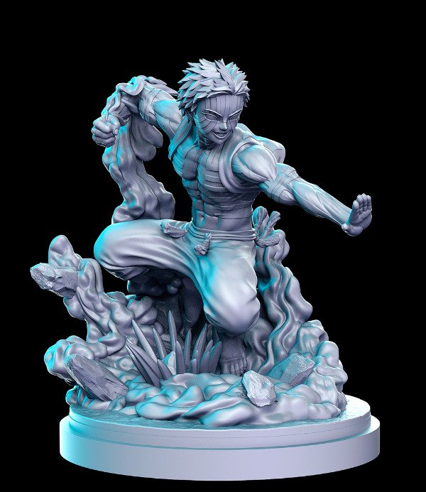 Producto - Akaza - Kimetsu No Yaiba