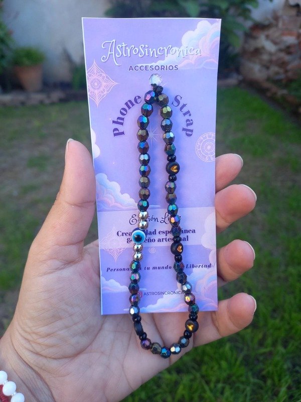 Producto - Phone Strap Noche Mística (Tornasolada)