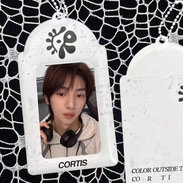 Producto - Holder para photocard Cortis blanco - 2