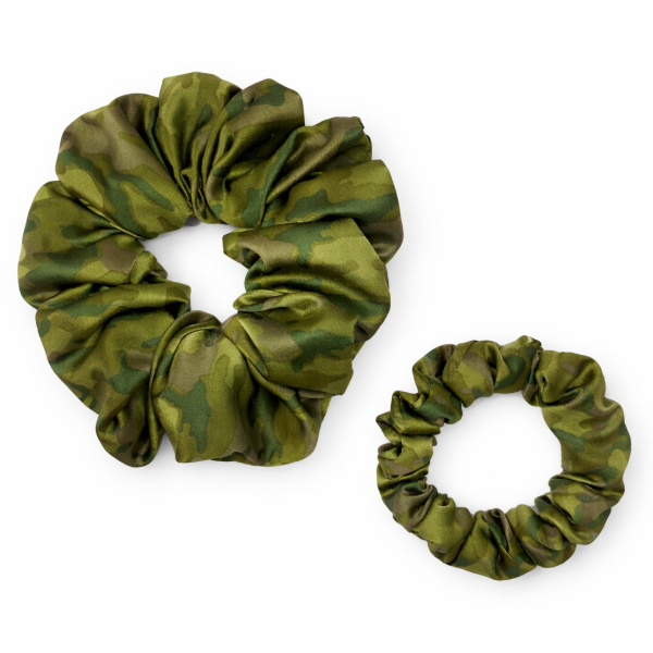 Producto - Scrunchies Set Army Alta Gama