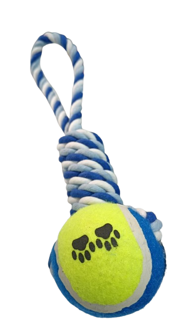 Producto - HUESO ALGODON RETORCIDO C/ PELOTA TENIS