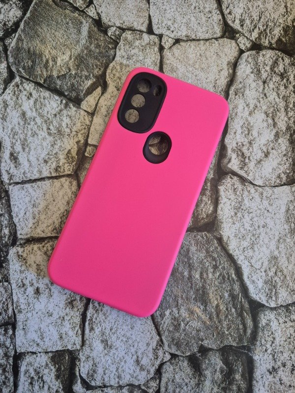 Producto - Funda alto impacto Moto G71 fucsia