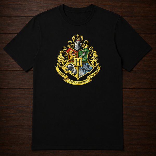 Producto - Remera - Escudo hogwarts (Harry potter) - 0