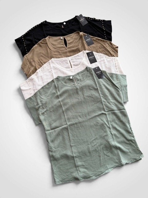 Producto - REMERA DE LINO TACHAS 0877