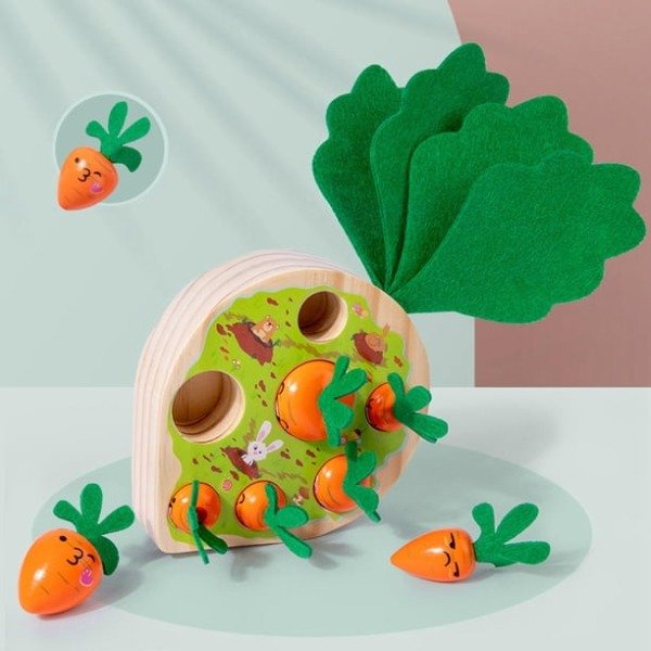 Producto - JUEGODE MADERA DE ARRANCANDO ZANAHORIAS