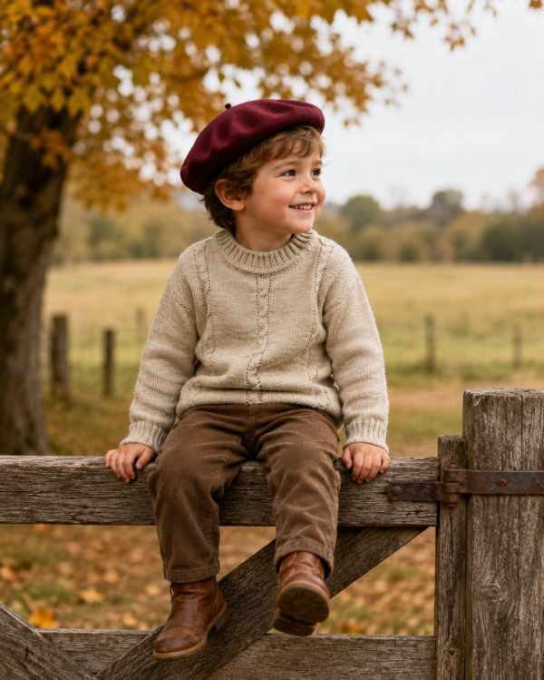 Producto - SWEATER LISO arena con ochos