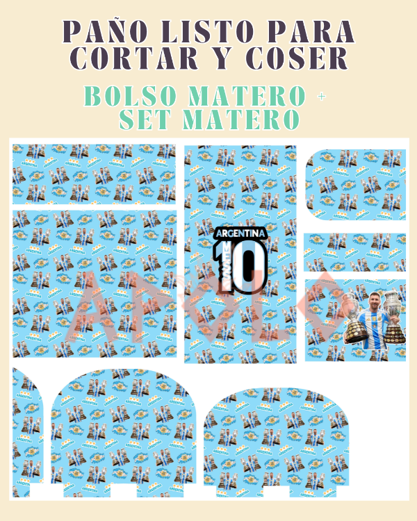 Producto - Set Matero Messi 2