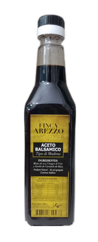Producto - Aceto balsámico (tipo Di Modena) Finca Arezzo x500cc