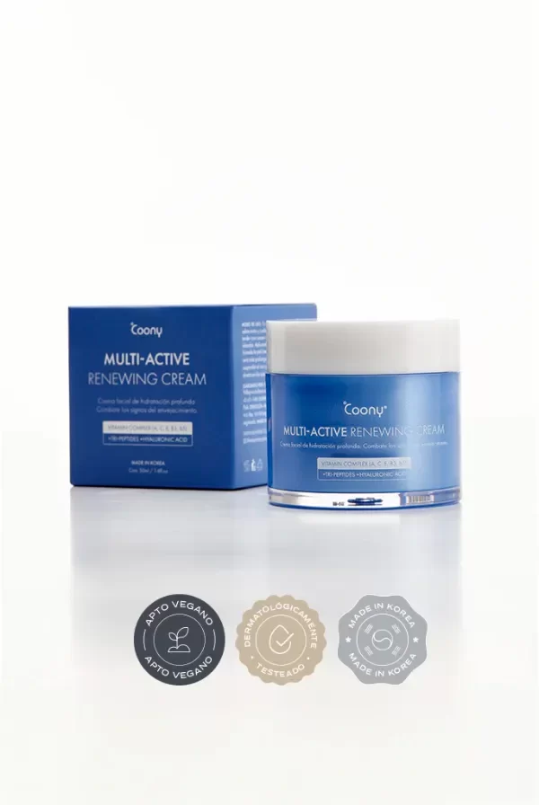 Producto - COONY MULTI-ACTIVE RENEWING CREAM Hidratante y combate signos del envejecimiento