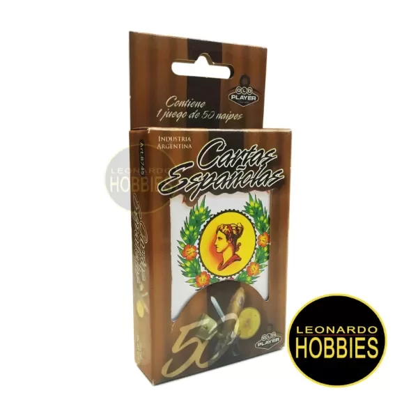 Producto - Naipes Españoles 50 Cartas Old Player 5128