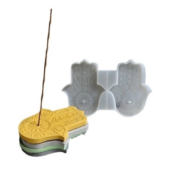 Producto - Molde porta sahumerios mano de fatima x 2