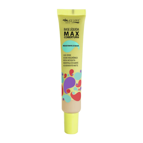 Producto - Base líquida matte WATERPROOF TONO 500 a 505 - MAX LOVE