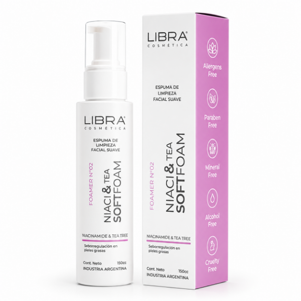 Producto - Espuma de limpieza Niacinamida y Tea Tree