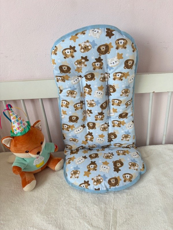 Producto - Colchon de coche grizzly celeste