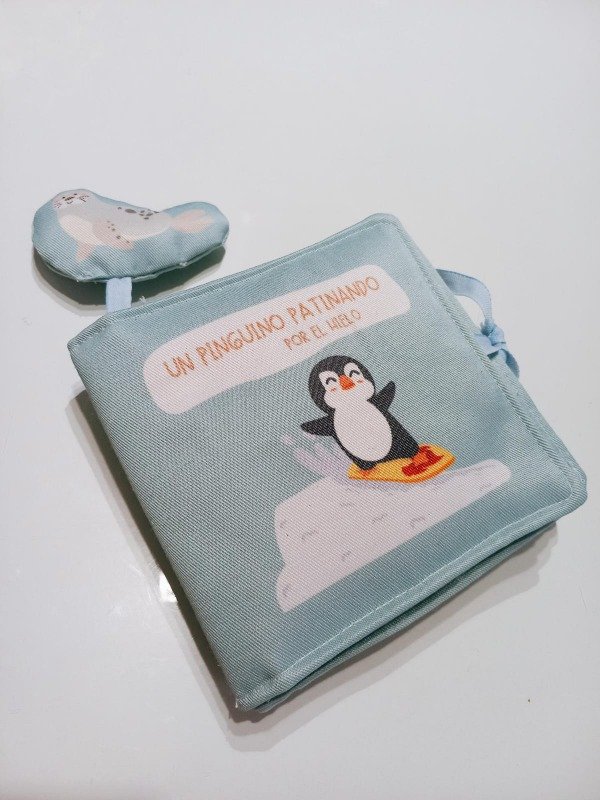 Producto - Libro sensorial "Un pinguino patinando..."