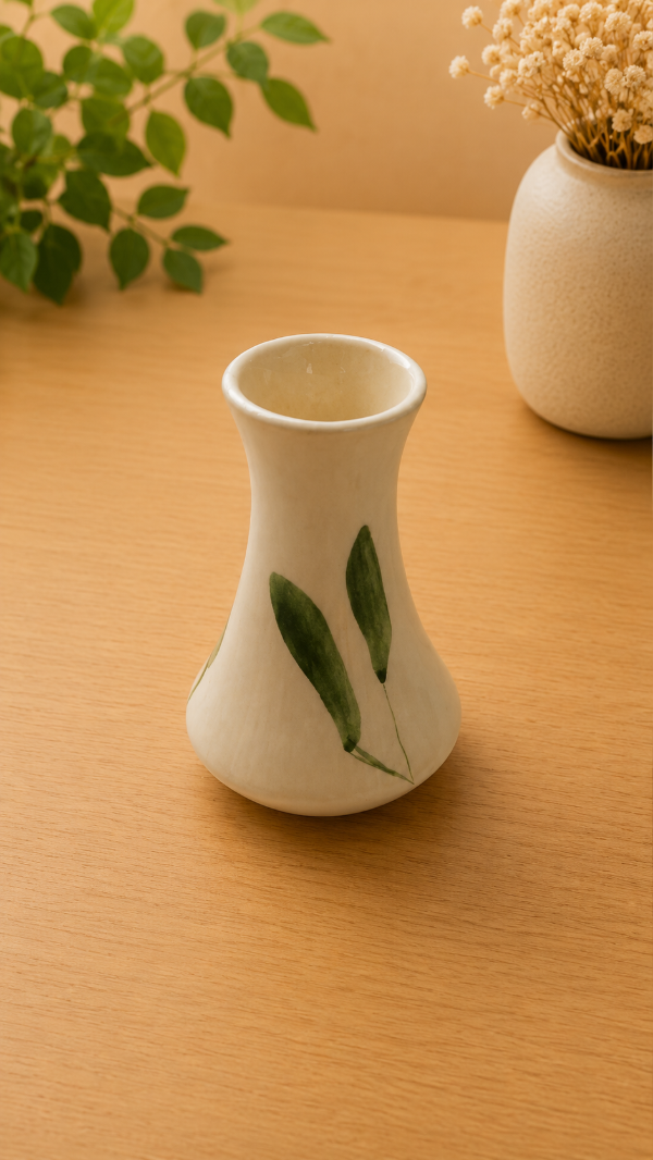 Producto - Florero ceramica premium hojas