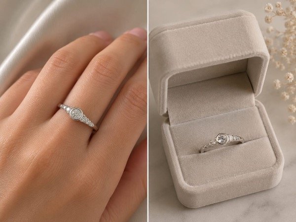 Producto - Anillo Cúbic Redondo
