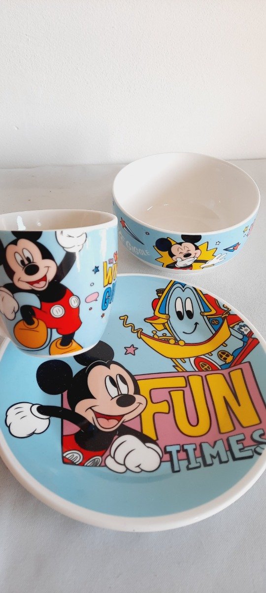 Producto - Set de 3 piezas mickey celeste - 0