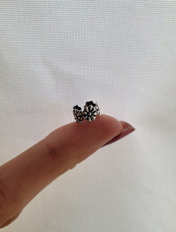 Producto - Cuff flores Plata 925