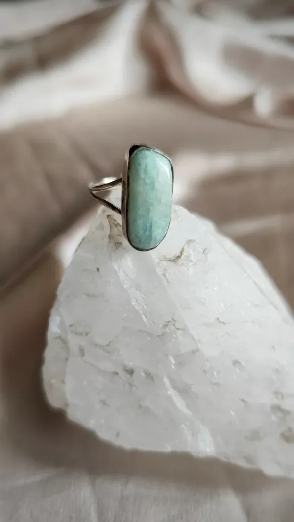 Producto - Anillo AMAZONITA Calma