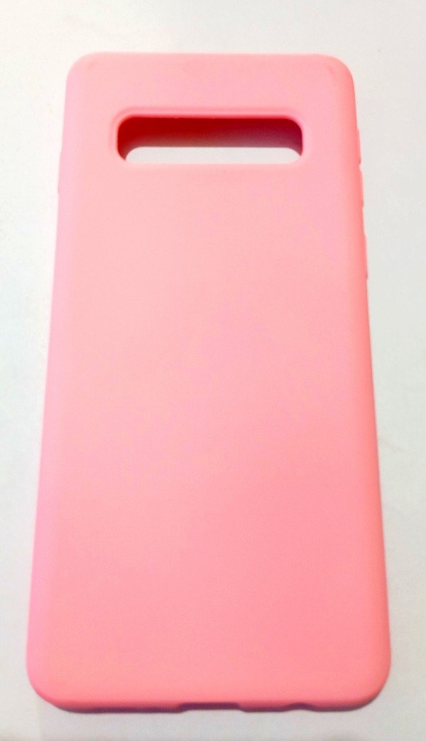 Producto - Funda Silicone Case Rosa para Samsung S10